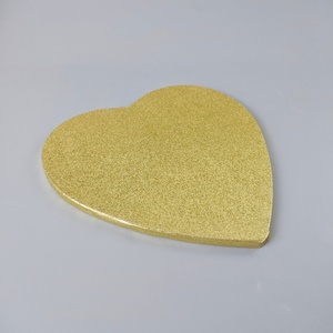 Base Redonda/Cuadrada para Pastel Sunshine de 4/6/8/10/12/14 Pulgadas, 13 mm de Grosor, Dorada/Plateada, para Exhibición de Postres y Repostería - Product Image 6