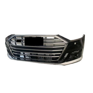 Accessoires de carrosserie <span class=keywords><strong>Sline</strong></span> Pare-chocs avant avec grille pour Audi <span class=keywords><strong>A8</strong></span> S8 D5 2018-2020 - Product Image 1