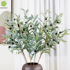 Planta Artificial de Olivo QIHAO de 95 cm de Altura, Hojas de Simulación Realista, Decoración Interior, Vegetación - Product Image 1