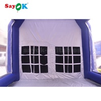 Cabine de peinture gonflable géante pour voiture, poste de travail, bricolage, cabine de peinture gonflable portable à vendre