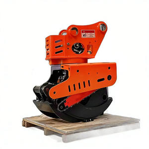<span class=keywords><strong>Pince</strong></span> à <span class=keywords><strong>bois</strong></span> rotative hydraulique Haoen 6 tonnes pour excavatrice, machine de coupe de troncs d'arbres, ouverture de mâchoire maximale 1500 mm, ISO9001 - Product Image 2