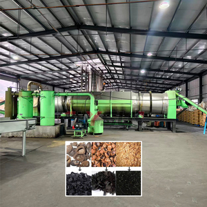 Non Smoke Coconut <b>Charcoal</b> Retort Kiln Drum Carbonization Furnace Coffee Waste <b>Charcoal</b> Making Machine - Product Image 1
