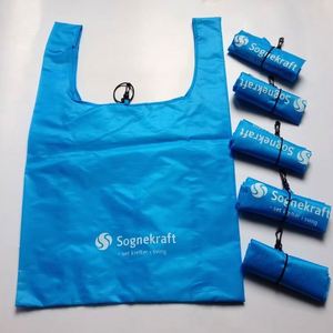 Bolsa de Compras Expandible Resistente, Bolsa de Almacenamiento de Comestibles Plegable Reutilizable Grande, Bolsa de Envío Plegable de Nailon y Poliéster - Product Image 3