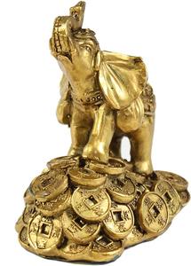 Feng Shui 3" Money <strong>Elephant</strong> Figurine Wealth Lucky Figurine <strong>Gift</strong> &amp; Home Decor - Product Image 3