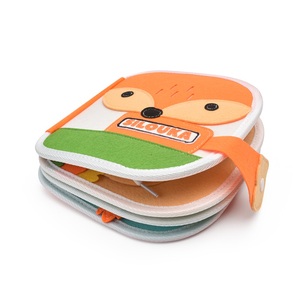 Libro Sensorial Personalizado al por Mayor para Niños Pequeños: Historia de Viaje del Zorro del Bosque, Entrenamiento de Habilidades Motoras Finas Montessori, Educación Temprana - Product Image 5