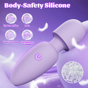 Portátil 9 Vibração Mini Bullet Vibrador AV Wand <span class=keywords><strong>Massager</strong></span> Toy Sex para Mulheres Dildo para Mulher Vagina Clitoris Estimulação do Ponto G - Product Image 4