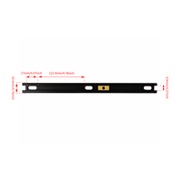 Rail de guidage en aluminium personnalisé pour kayak et canoë, système de glissière pour accessoires de kayak, support pour cannes à pêche