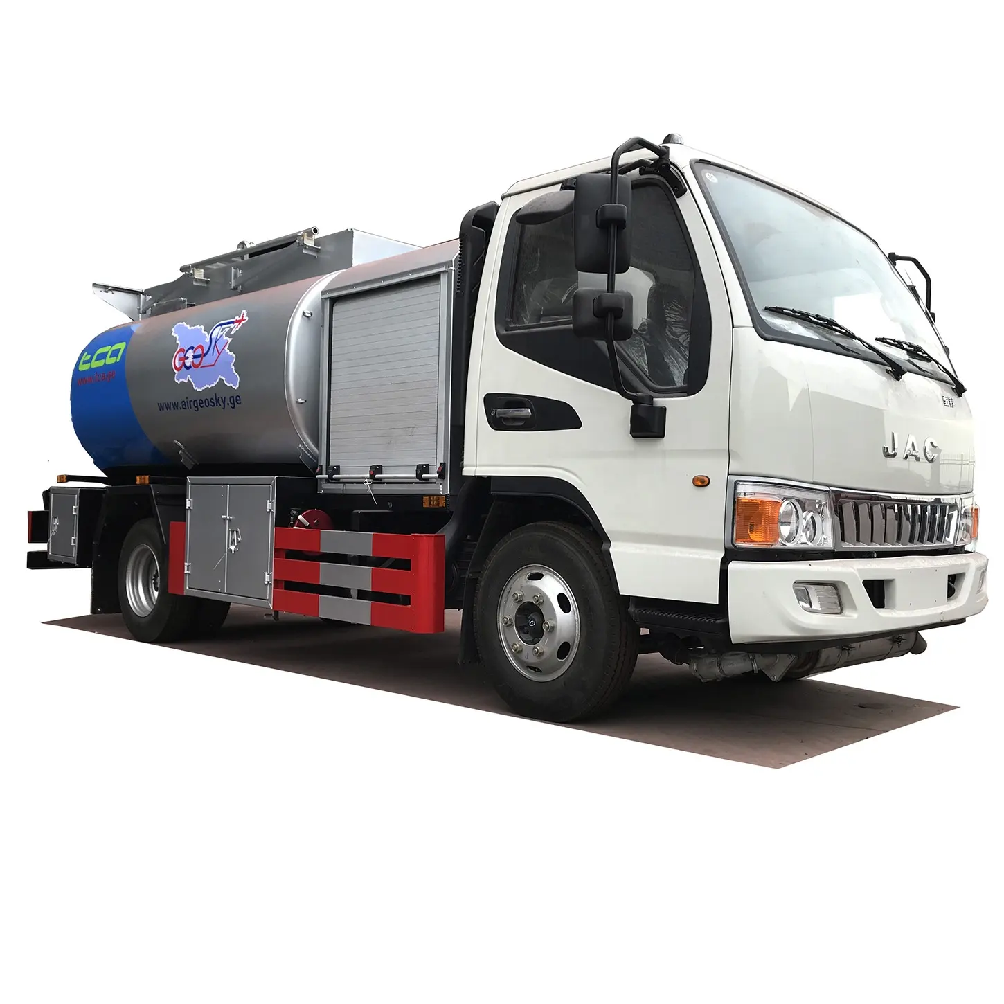 5 ton Jet a yakıt tankeri 5000 litre alüminyum alaşımlı 5182 havacılık/Jet yakıtı tankı kamyon