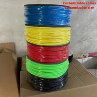 Best-seller Modèle 4*6mm PVC Aquarium Air Tuyau 100 m/rouleau En Plastique Pompe À Air Accessoire Tube Fish tank 200mm