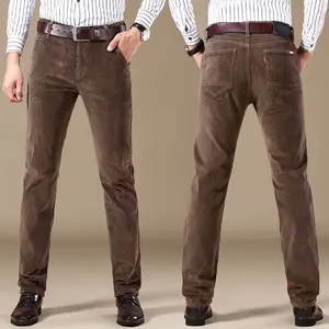 Custom Nylon Cotton Khaki Trousers, For Men High Quality Working Casual Athletic Gym Fitness Button Side Sports Pants/