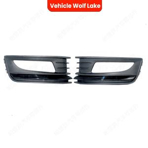 Embellecedor de luz antiniebla delantera ABS para Volkswagen Polo Sedán 2016-2019, cubierta de parachoques delantero - Product Image 1