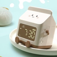 Jam Alarm LED kontrol cerdas untuk anak, bahan ABS bertenaga USB, perangkat latihan tidur untuk anak laki-laki dan perempuan untuk penggunaan Desktop