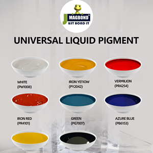 Nero universale pigmenti liquidi pasta Silicone liquido utilizzato per il colore epossidico e poli rivestimento di miscelazione su misura di colore RAL - Product Image 6