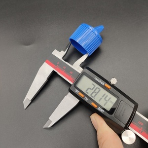 Wholesale 18mm 20mm 24mm 28mm PP Plastic Flip Top Turret <strong>Cap</strong> Fine Ribbed <strong>Spouted</strong> Dispensing <strong>Closure</strong> for Lotion Bottle - Product Image 4