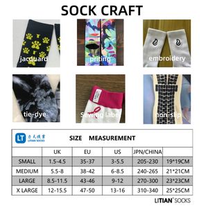 Calzini Unisex Personalizzati in Cotone Jacquard con Ricamo, Calzini Sportivi Colorati per Uomo, Design Personalizzato - Product Image 5