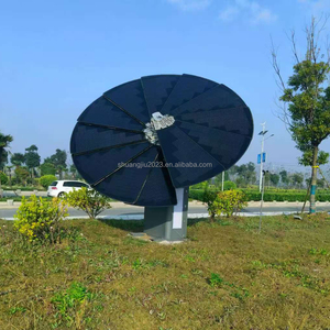 Fleurs solaires paysagères, production d'énergie photovoltaïque, système solaire intelligent à panneaux solaires en forme de tournesol - Product Image 2