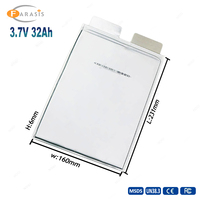 Stok Tersedia Baterai Pouch Li-ion 3.7V 32Ah Nmc untuk Sepeda Listrik, Kendaraan Listrik, Skuter, Motor, Energicas