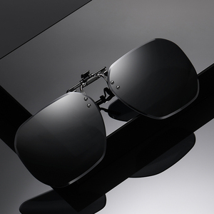 Di alta qualità degli uomini donne giorno e notte guida occhiali da sole Clip su occhiali da sole polarizzati occhiali da sole miopia - Product Image 2