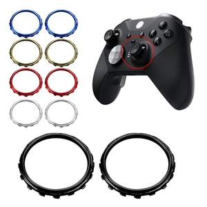 Chrome thumbstick giọng nhẫn cho <span class=keywords><strong>Xbox</strong></span> một Elite điều khiển Sửa chữa Phần trò chơi phụ kiện mới gói của 2 phụ kiện thay thế - Product Image 1