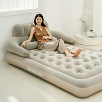 Bestway 671DG Lit gonflable entièrement automatique 188x99x25cm Matelas pneumatique automatique simple Pompe intégrée Ressort de poche Chambre à coucher