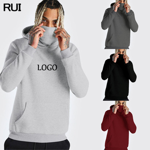 Nouveau design de gros en usine personnalisé brodé écologique à séchage rapide respirant spandex/coton pull surdimensionné à capuche - Product Image 1