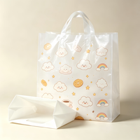 Sac de courses en plastique personnalisé avec impression sur mesure, idéal pour les supermarchés et les centres commerciaux