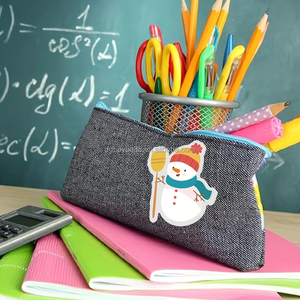 Đầy màu sắc mùa đông mix cut-outs đa năng lớp học bảng thông báo trang trí snowmen Snowflakes cutouts với keo điểm chấm - Product Image 4