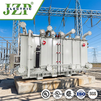 Transformador de Potencia Trifásico de Alta Tensión JZP de 10kV 35kV 500kVA 1000kVA Lleno de Aceite para Subestaciones Eléctricas