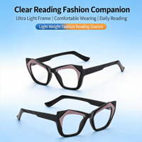 Lunettes de soleil de voyage œil de chat, optiques, haute définition, personnalisables, pour un look tendance et une mise en valeur du visage