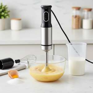 <span class=keywords><strong>Blender</strong></span> Tangan Dapur Daya Tinggi 1200W, <span class=keywords><strong>Blender</strong></span> Imersi Baja Tahan Karat SUS304 yang Tahan Lama dengan Kecepatan Variabel Tanpa Tingkatan - Product Image 3