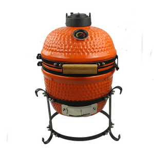 Barbecue Kamado en céramique brillante Auplex de 13 pouces, de qualité supérieure, avec finition émaillée, pour cuisson au charbon de bois, cuisine extérieure, <span class=keywords><strong>four</strong></span> pour une cuisine gastronomique - Product Image 6