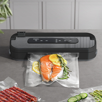 Dites adieu aux déchets alimentaires Le scellant sous vide compact garde les ingrédients frais pendant des semaines