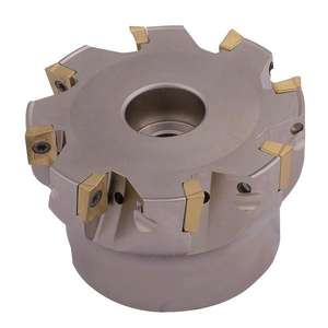 Fresa de hombro Ttake de 80 mm, 6 filos, carburo HRC 65 para centro de mecanizado CNC - Product Image 1