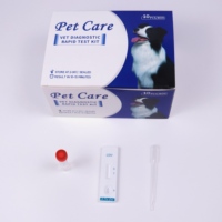 Kit de test rapide d'anticorps anti-hépatite infectieuse canine ICH Ab