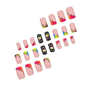 Tiras de Uñas de Gel Personalizadas <span class=keywords><strong>con</strong></span> Temática de Halloween, Pegatinas y Calcomanías 2D para Arte de Uñas, Resistentes al Agua, para Fiestas y Festivales, Suministros de <span class=keywords><strong>Manicura</strong></span> - Product Image 4