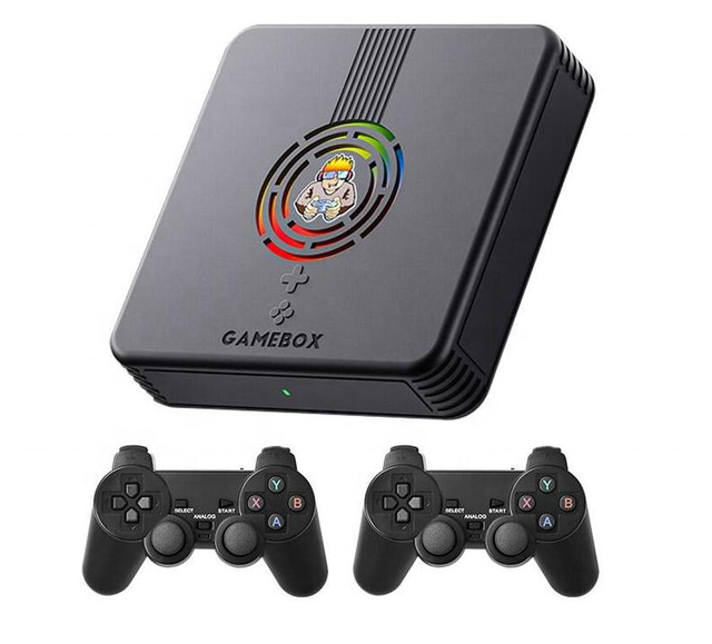 New X9 Arcade Box 4K HD TV Game Console for PS1 128GB/256GB Classic Retro 15001-20000 Games EU Plug FC Support