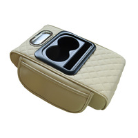 Vente en gros gadgets de voiture haut de gamme rangement efficace boîte de rangement jaune