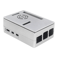 Kotak Pelindung Papan Pengembangan Raspberry Pi 5 dari Plastik ABS dengan Kipas Pendingin PWM Opsional untuk Rpi 5