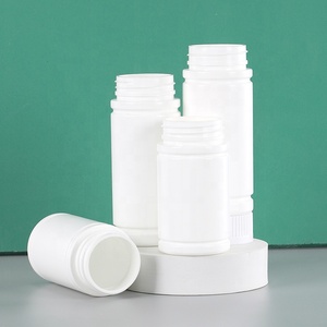 Botella de Plástico HDPE Blanca para Pastillas de 100ml, 130ml, 150ml, 200ml, 300ml con Tapa a Prueba de Niños CRC para Medicamentos, Vitaminas y Suplementos - Product Image 1