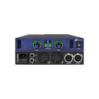 450W * 2 amplificateur Audio professionnel puissance 1U mince classe D karaoké musique LED lumières amplificateur de puissance