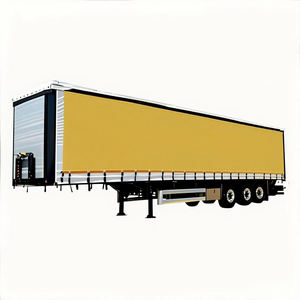 Smart 2/3/4/5 Essieu Côté Rideau Semi Remorque Cargo Remorque Numérique Tendu Rideau Côté Optimisé Cargo Confinement Disposition - Product Image 6