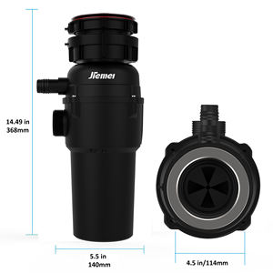 洁美电动空气开关厨余处理家用不锈钢连续水槽过载保护 - Product Image 3