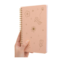 Vente en gros feuille d'or Logo personnalisé spirale Journal Agenda personnalisé imprimé lait Dot grille Journal papier carnet planificateur