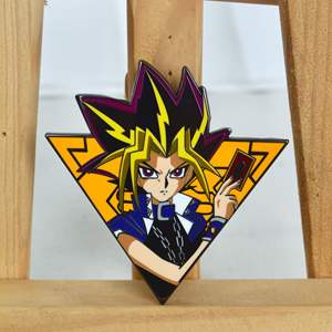 เข็มกลัดโลหะลายการ์ตูน<span class=keywords><strong>2</strong></span>แบบเข็มกลัดตกแต่งเข็มกลัดอะนิเมะ Yu GI Oh - Product Image 3