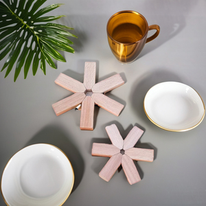 Sous-verres faits à la main <span class=keywords><strong>de</strong></span> luxe écologiques en bambou <span class=keywords><strong>de</strong></span> haute qualité, style bohème américain, 10*10cm, cuisine, maison, bureau, design moderne unique - Product Image 5
