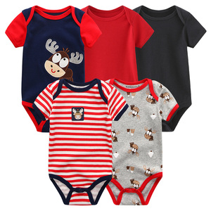 Lot de 5 Vêtements Bébé en Coton Doux Tricoté – Barboteuses et Gilets Pyjamas pour Bébé 2024 – Expédition Aléatoire – Prix Abordable - Product Image 3