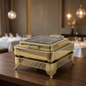 Chauffe-plat professionnel pour buffets, idéal pour les hôtels, restaurants, entreprises de traiteur et acheteurs en gros - Product Image 3