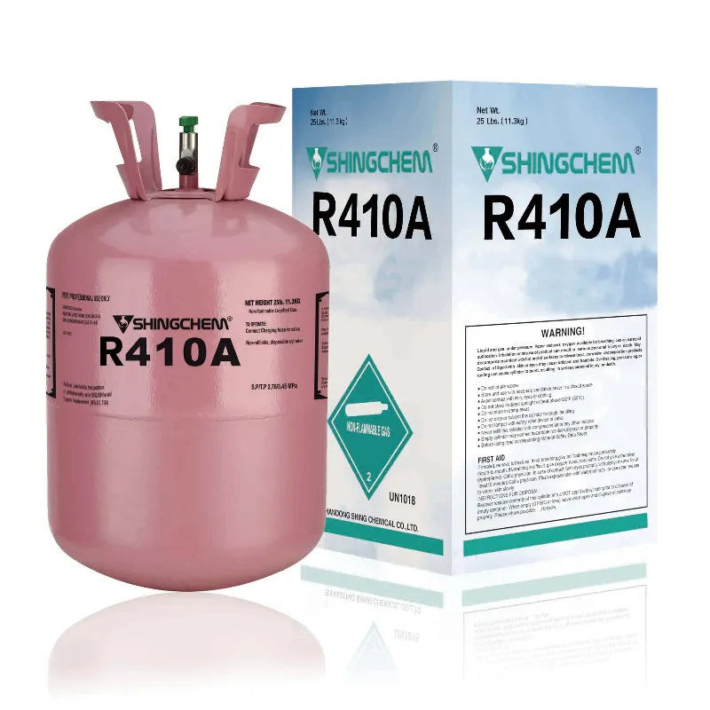 SHINGCHEM 냉매 가스 R410a 99.8% 순도 또는 혼합