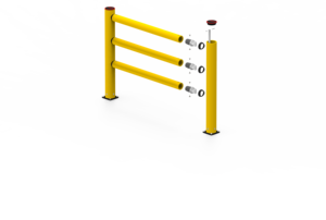 Forklift güvenlik koruması için standart esnek korkuluklar darbe bariyeri basit montajı - Product Image 4