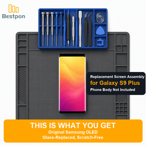 การเปลี่ยนสำหรับ Samsung Galaxy <span class=keywords><strong>S9</strong></span> PLUS ประกอบหน้า<span class=keywords><strong>จอ</strong></span> OLED, แผงเดิม + กระจก-เปลี่ย<span class=keywords><strong>น</strong></span>, เกรด A - Product Image 2